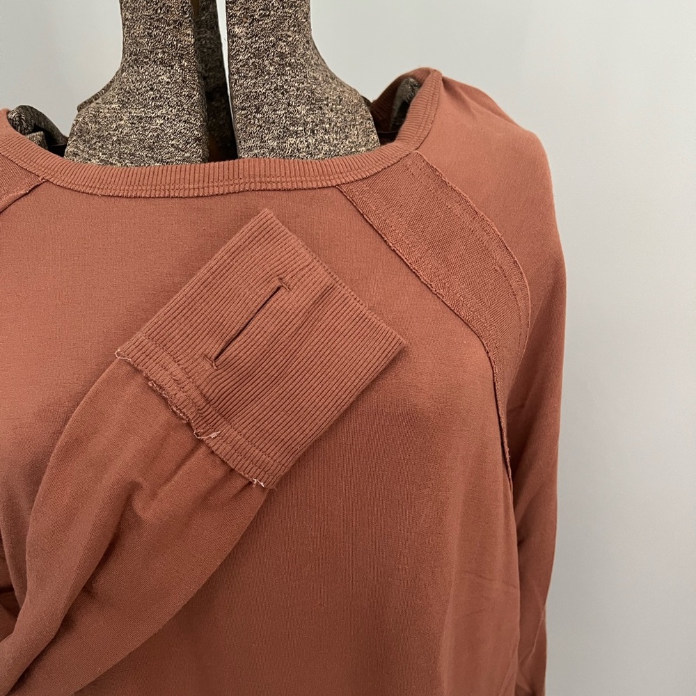 JoyLab Rust Long Sleeve Top - Picture 3 of 7